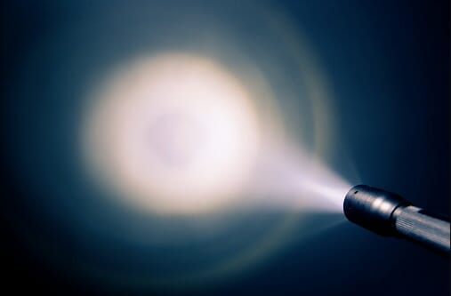 IR flashlight