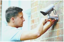 installing security camera