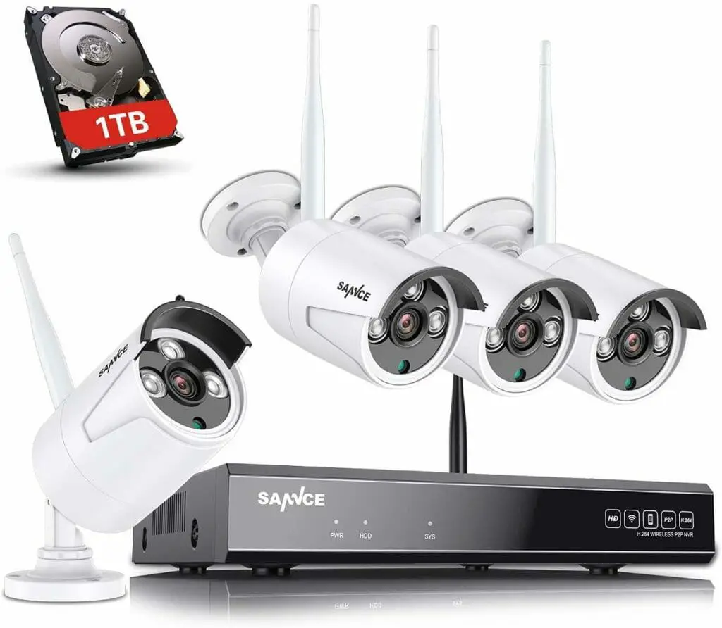 3MP Wireless Security Camera System