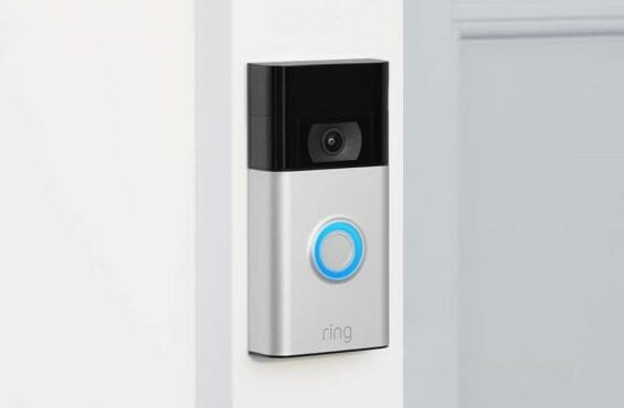 ring doorbell on tv