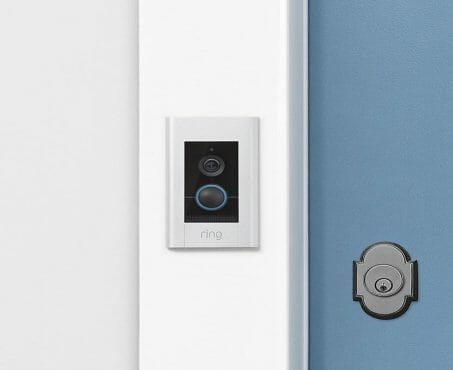 Ring Doorbell on Wall