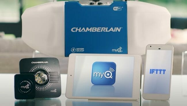 chamberlain myQapp and IFTTT