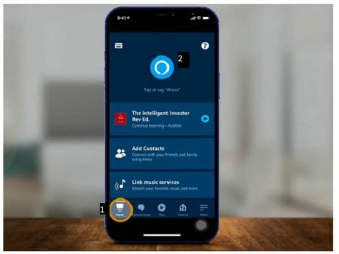 Alexa app