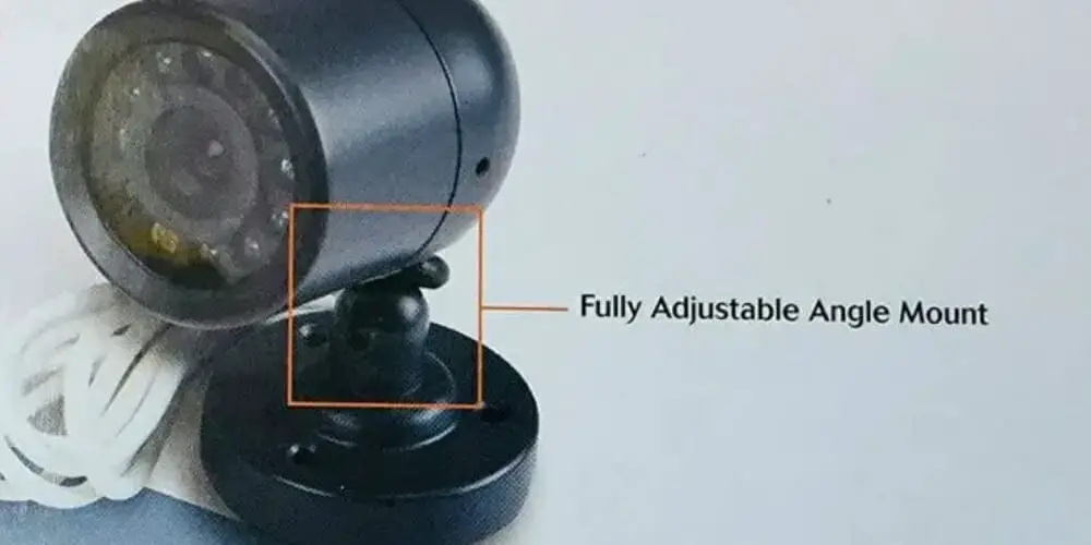 adjustable security camera angle mount