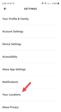 alexa setting locations