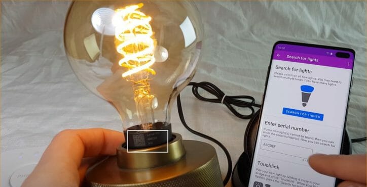 connecting bulb to alexa phone app