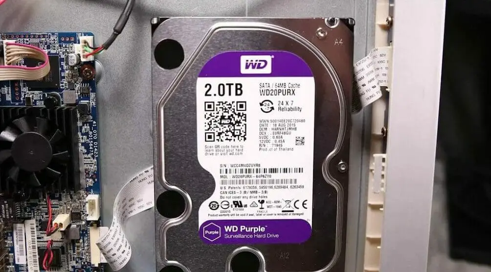 WD Purple 2T HDD