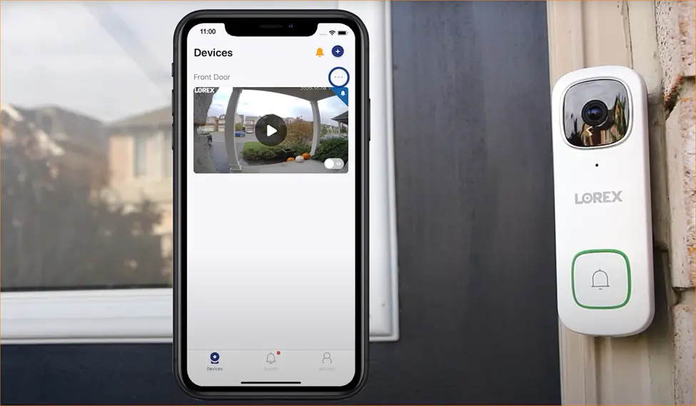 lorex chime kit and phone app