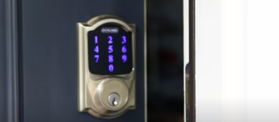 schlage smart door lock