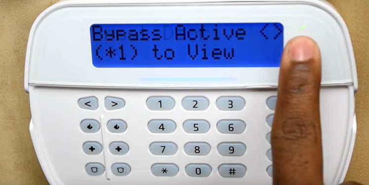 man successfully activated the bypass on ADT device