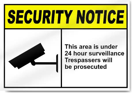 security notice